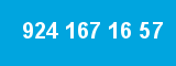 924 167 16 57 924 167 16 57
